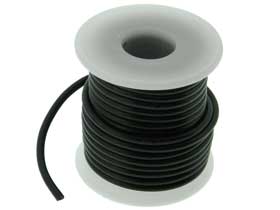 25ft. 16AWG Black Hookup Wire
